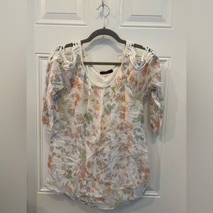 Floral Lace Women's Top